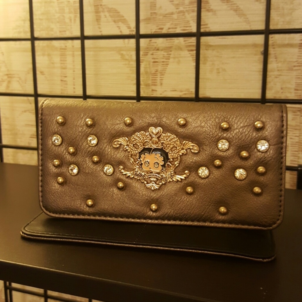 Betty Boop Rhinestone Wallet